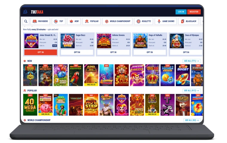 Tiki Taka online casino